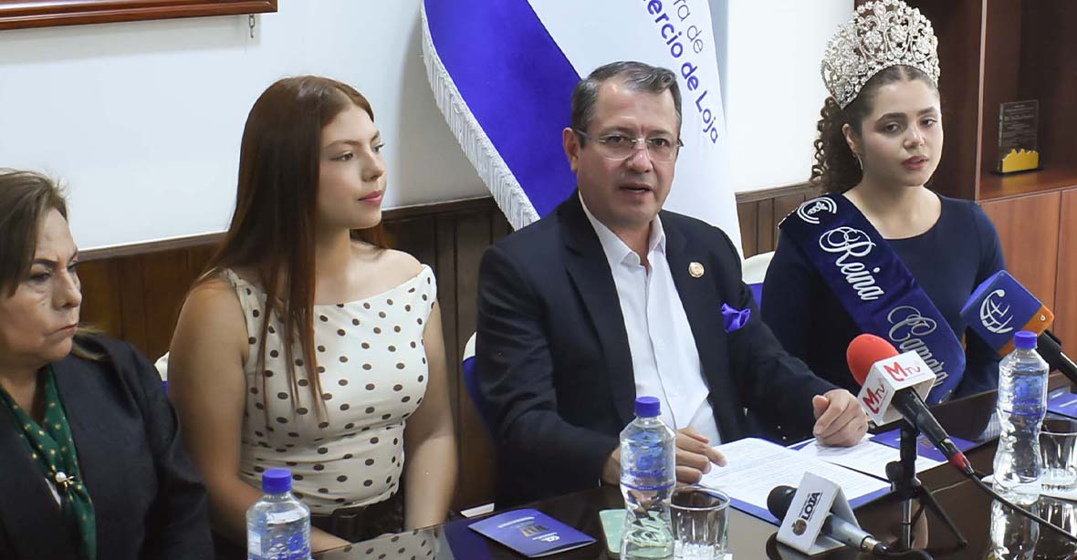 Cámara de Comercio de Loja presentó agenda de actividades por sus 107 años de vida institucional